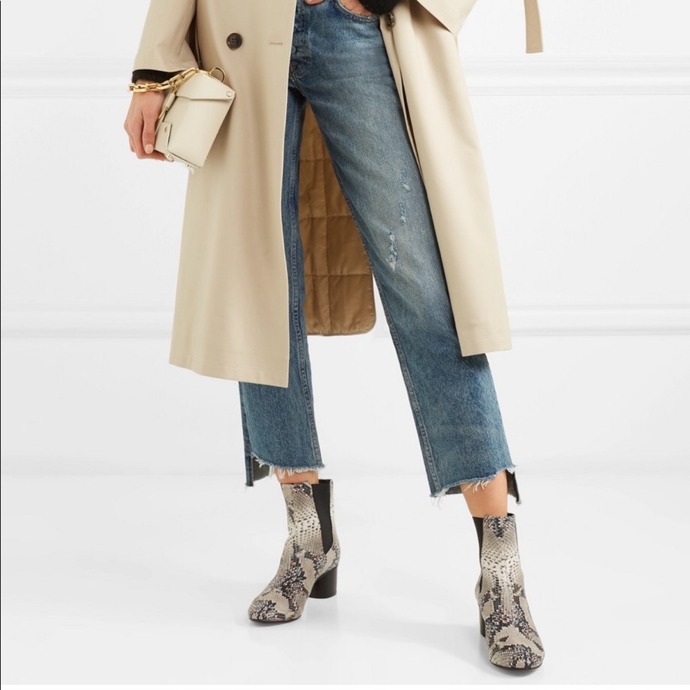 Isabel Marant Python Leather Boots - image 8